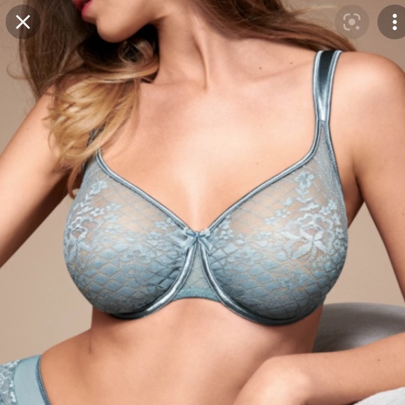 Empreinte Other - Empreinte Melody Blue Lace Bra Size 36E